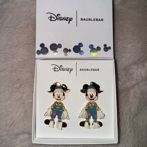Disney Baublebar Mickey Scarecrow Earrings
 New in box, never worn